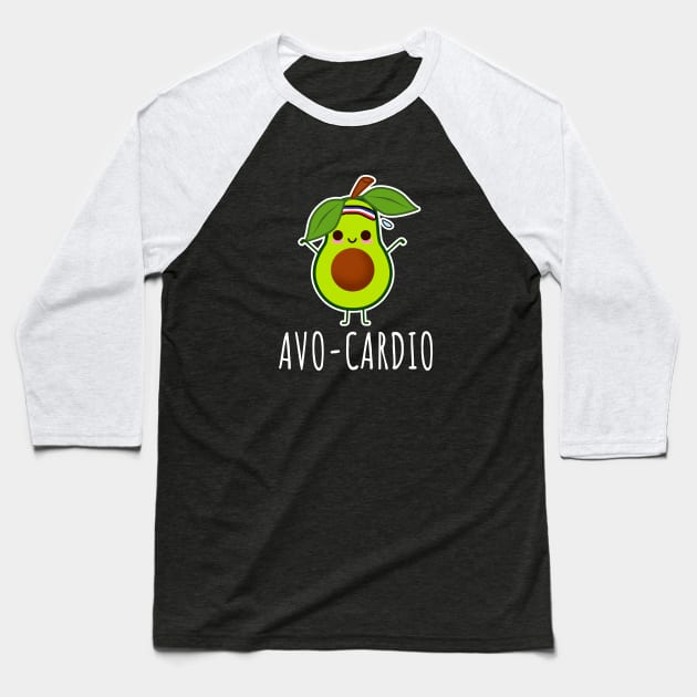 Avo-Cardio Baseball T-Shirt by LunaMay
